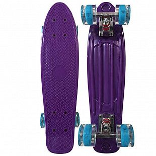 Penny board (пенни борд) Display Purple/blue LED
