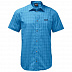 Рубашка мужская Jack Wolfskin Rays Stretch Vent Shirt Men brilliant blue checks