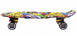 Penny board (пенни борд) Y-Scoo Fishskateboard Print 22 401G-С Cartoon