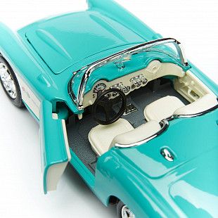 Масштабная модель автомобиля Maisto 1:24 Шевроле Корвет (1957) (31275) blue