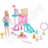 Кукла Barbie Игровая площадка для собак (HRM10)