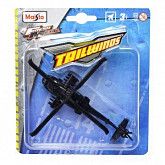 Игрушка Maisto Военная авиатехника AH-64 Apahe (15353) black