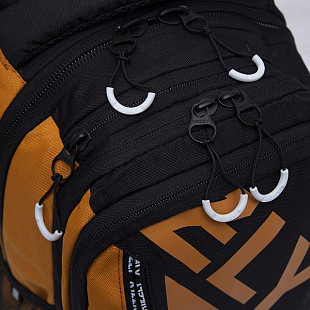 Рюкзак школьный GRIZZLY RU-138-2 /2 black/mango