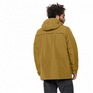 Куртка мужская Jack Wolfskin Bridgeport Bay Jacket golden amber