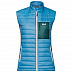Ветрозащитная стеганая жилетка женская Jack Wolfskin Routeburn Vest W misty blue