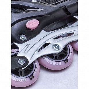 Роликовые коньки раздвижные Atemi AIS01A black/pink