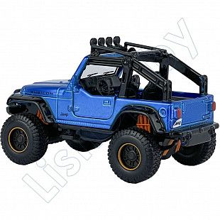 Машинка Maisto 2003 Jeep Wrangler Rubicon (21205) blue