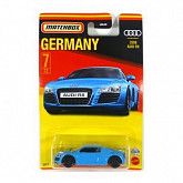 Машинка Matchbox Germany 2007 Audi R8 7/12 (GWL49 GWL53) коллекция 2021