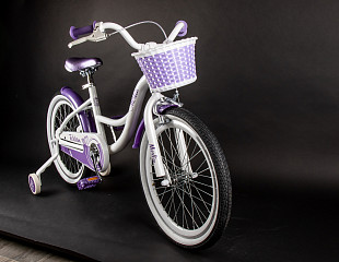 Велосипед Tech Team Merlin 20" 2021 white/purple