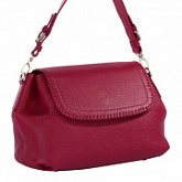Женская сумка из кожи Pola 9026 dark pink