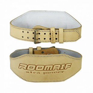 Пояс для поднятия тяжестей Roomaif RWG-131 beige