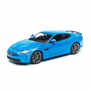 Машинка Bburago 1:24 Jaguar XKR-S (18-21063) blue