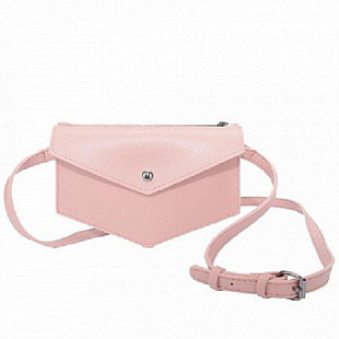 Сумка поясная Ors Oro PS-0034 /2 light pink