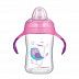 Поильник Canpol babies BIRDS с силиконовым носиком 12м+ 300 мл (56/519) pink