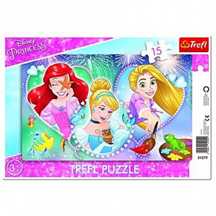 Пазл Trefl Дисней. Счастливые принцессы 31279