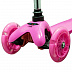Самокат-кикборд Novatrack Disco-kids Pink 120H.DISCOKIDS.PN7