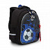 Рюкзак школьный GRIZZLY RAz-187-1 /1 black/blue