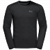 Пуловер мужский Jack Wolfskin Sky Range Longsleeve M black