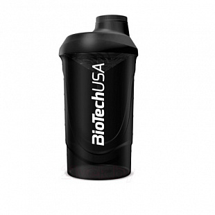 Шейкер спортивный Biotech USA Wave I00001290 600мл Black