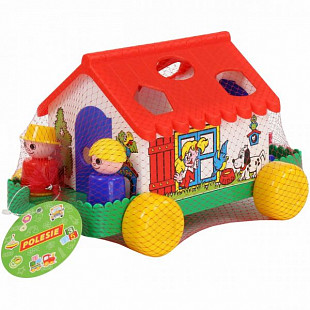 Игровой набор Полесье Игровой дом (в сеточке) 6202