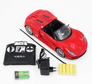 Радиоуправляемая машина MZ Porsche 918 1:14 2246J (красный)