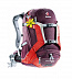 Велоюкзак женский Deuter Trans Alpine 26 SL aubergine-fire