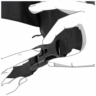 Поясная сумка Jack Wolfskin Upgrade S black 8006701-6000
