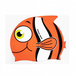 Шапочка для плавания Alpha Caprice Fish Cap orange