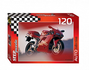 Мозаика Step Puzzle Золотая серия -10 120 Машины 75010