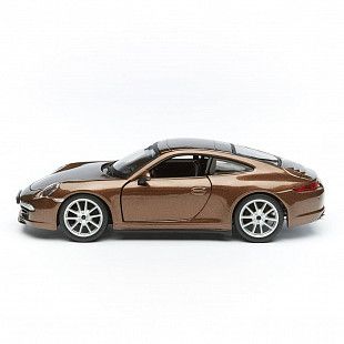 Коллекционная машина Bburago 1:24 Porsche 911 Carrera S (18-21065) brown