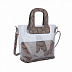 Сумка городская Ors Oro CS-0105 /2 biege/brown