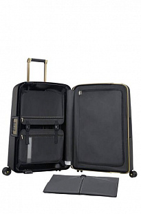 Чемодан Samsonite S`Cure DLX 69см U44-29001 Black/Gold