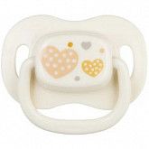 Пустышка Canpol babies Newborn Baby Силиконовая Симметричная 6-18 мес. (22/581_bei_new) beige