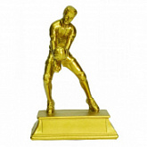 Кубок сувенирный Zez Sport Волейбол мужской HX3135-B6 Silver