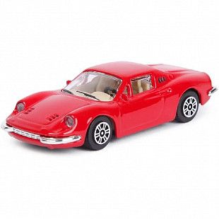 Машинка Bburago 1:43 Dino 246 GT (18-36000/18-31105) red