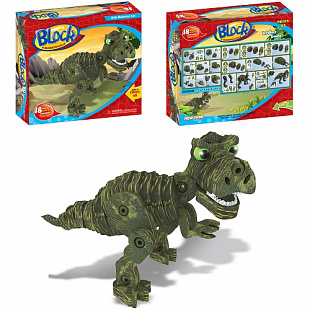 Конструктор Maya Toys Block Мягкий Тираннозавр XY1219