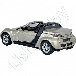 Машинка инерционная Maisto 1:31 Smart Roadster (21001) gold