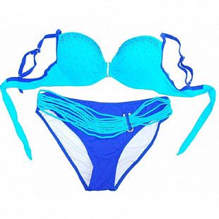 Костюм купальный (купальник) женский Zez Sport (33021) blue