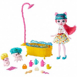 Набор игровой Enchantimals Время для купания (GJX35 GJX36)