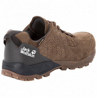 Полуботинки мужские Jack Wolfskin Cascade Hike Lt Texapore Low M dark wood / phantom