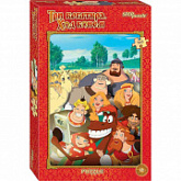 Пазлы Step Puzzle 360 "Три богатыря. Ход конём" 96038