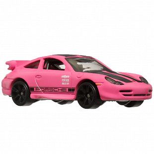 Машинка Hot Wheels Neon Speeders Porsche 911 GT3 Cup 1/8 (HLH72 HRW75)