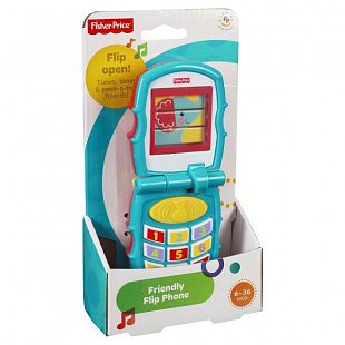 Дружелюбный телефон Fisher Price раскладной Y6979