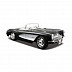 Масштабная модель автомобиля Maisto 1:24 Шевроле Корвет (1957) (31275) black