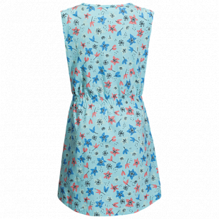 Платье детское Jack Wolfskin Lily Lagoon Dress gulf stream all over