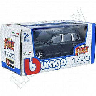 Машинка Bburago 1:43 Porsche Cayenne Turbo (18-30000/18-30217) black