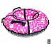 Тюбинг RT Собачки 105 см pink