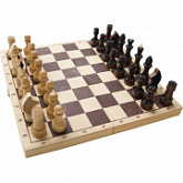Шахматы обиходные лакированные