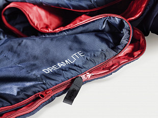 Спальный мешок Deuter Dreamlite 3703121-3524 детский navy/cranberry (2021)