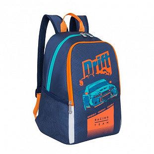 Школьный рюкзак GRIZZLY RB-863-1 blue